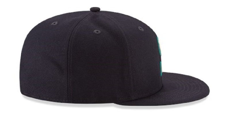 New Era 9Fifty MLB Seattle Mariners Basic Navy Snapback Hat 11591005 One Size - Image 3