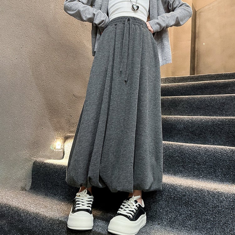 Girl'S Flower Bud Skirt Style Western Style Flower Bud Glutinous Rice Skirt Three Color Flower Bud Loose Skirt - Image 1