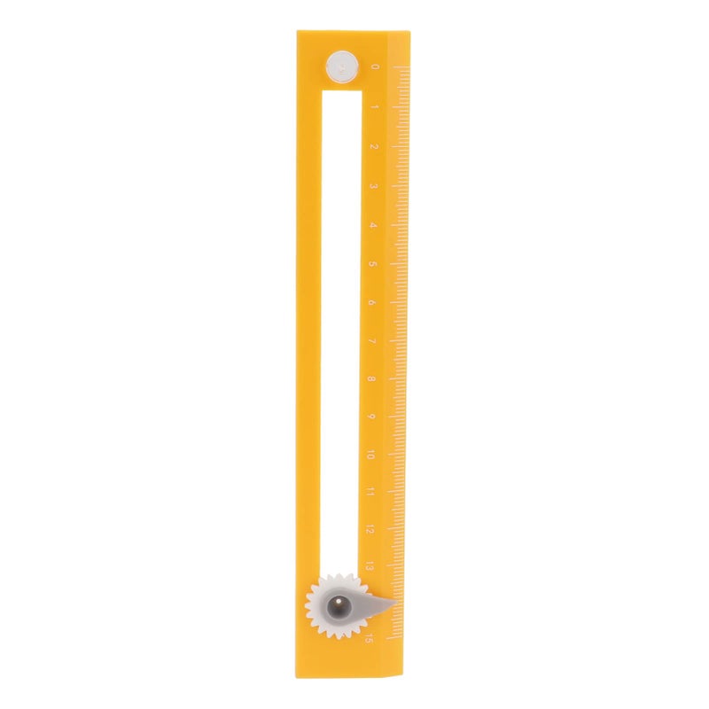 Yellow Compass Rule Precision Drawing Tool - Image 5
