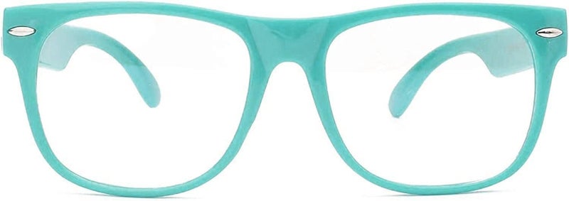 OWL Kids Clear Lens Glasses UV Protection for Children, Colorful Frames Fun Pretend Play Eyewear Non Prescription - Image 2