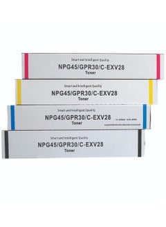 Office maker Compatible Canon C-EXV28 Toner Black/Cyan/yellow/Magenta Use in Image Runner - IR Adv C5250/C5255/C5045/C5051I