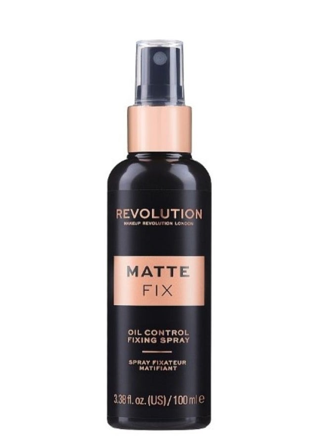 REVOLUTION - Matte Fix Oil Control Fixing Spray - Image 1