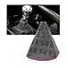 SHMZK Car Shift Boot Cover Fabric Shifter Lever Knob Boot Dustproof Cover with Stitch Manual Automatic Speed Shifter Boots Gear Gaiter for Most Vehicles Car Accessories Gray - Image 2