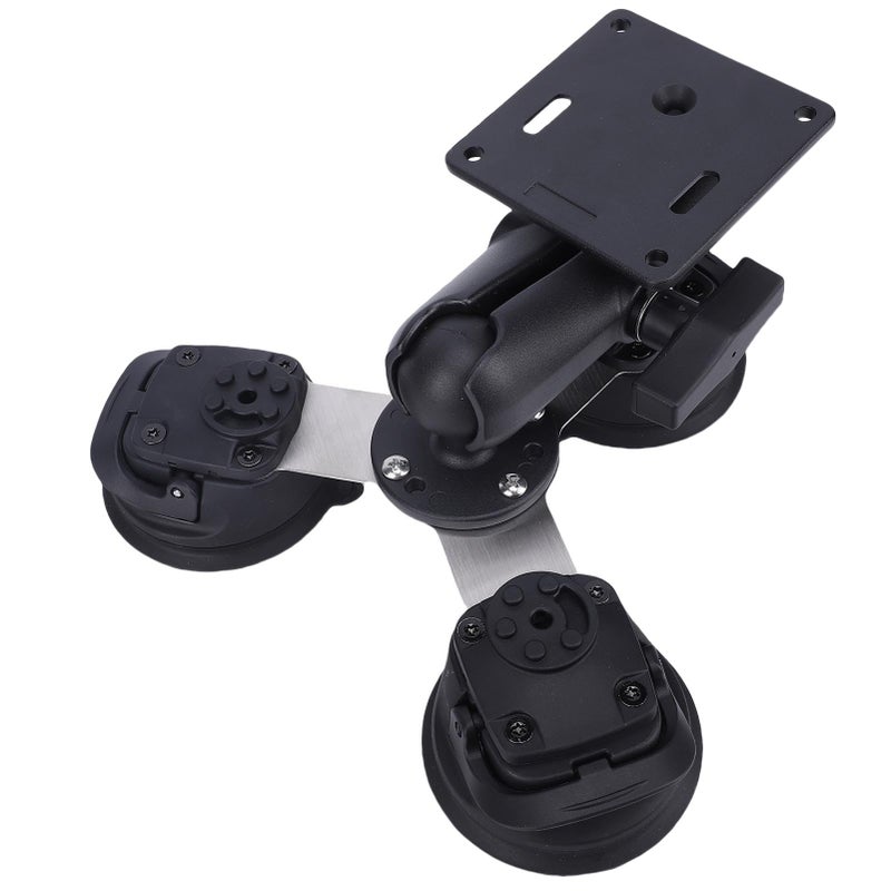 Aluminum Alloy Tablet Stand With Cup Base Stable Holder For Glass Desk Strong Load Bearing Over 2kg - Image 3