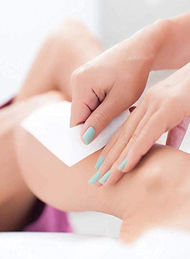 NEOBABY Body Wax Strips, Hair Removal Waxing Strips for Face, Legs, Underarms 100 GSM Thickness Non-Woven for Smooth Waxing Experience for Womens (Pack of 200, White) - Image 4