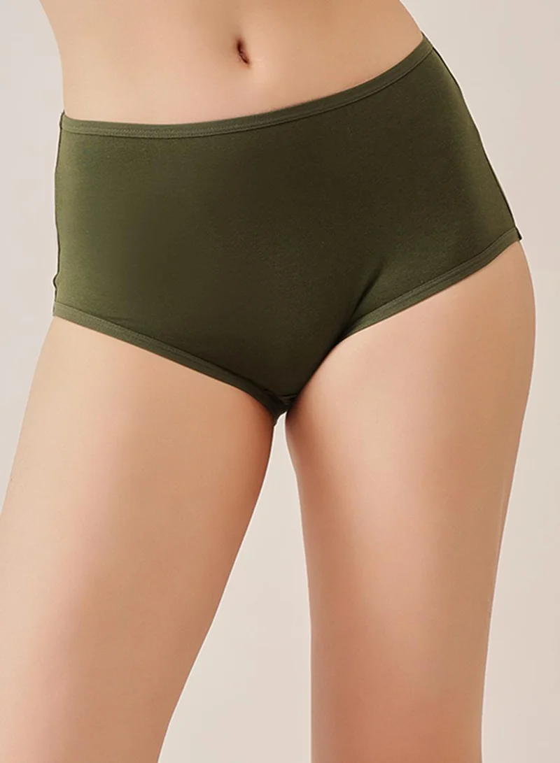 كلوفيا Pack of 3 High Waist Hipster Panties - Cotton