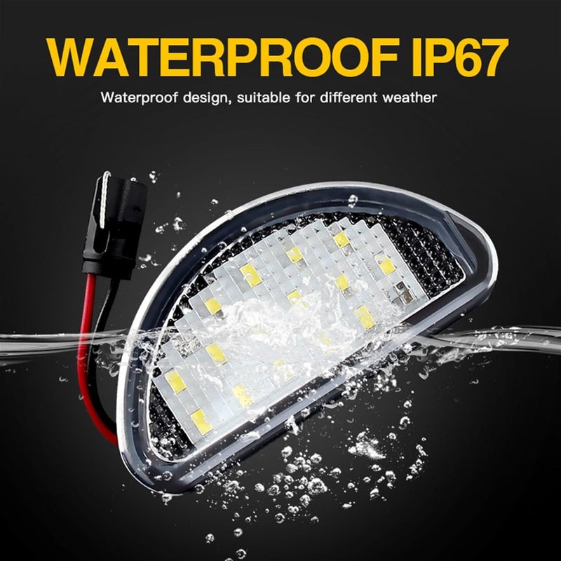 Vuzmode LED License Plate Light for Toyota Aygo MK I - Image 4