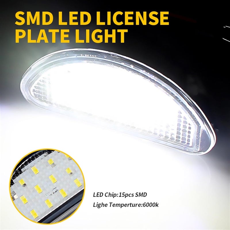 Vuzmode LED License Plate Light for Toyota Aygo MK I - Image 3