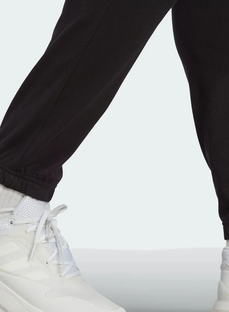 adidas بنطال أساسي مزين بشعار العلامة التجارية