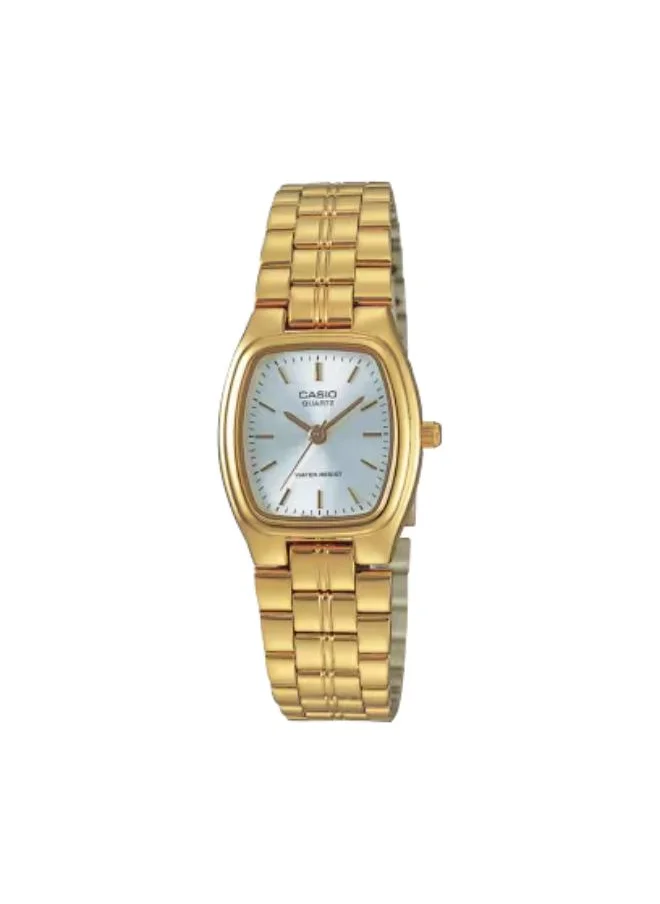 CASIO Women's Analog Display Watch With Gold Stainless Steel Strap - LTP-1169N-7A