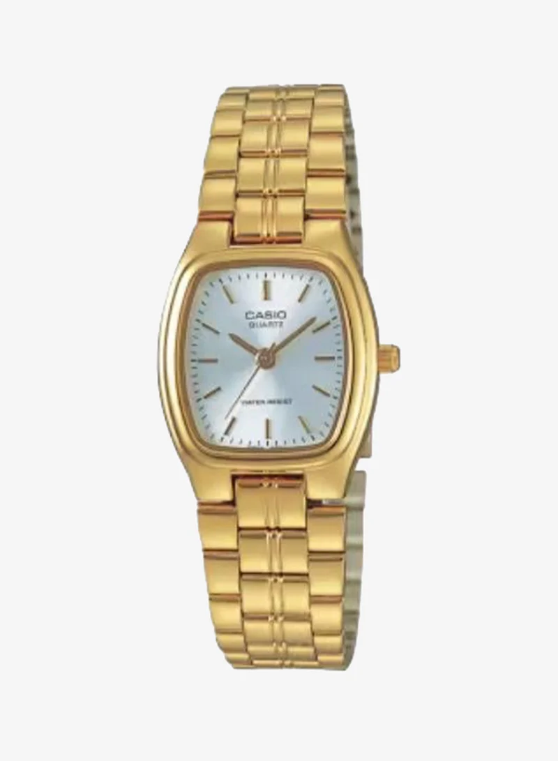 Casio Women's Analog Display Watch With Gold Stainless Steel Strap - LTP-1169N-7A