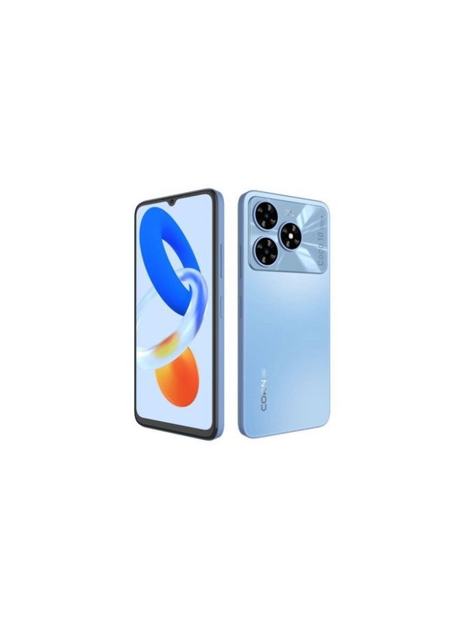 كورن شاشة Coco 10 Ultra مقاس 6.8 بوصات عالية الدقة + بطارية سعة 5000 مللي أمبير في الساعة (4+8) وذاكرة وصول عشوائي (RAM) سعة 128 جيجابايت وذاكرة قراءة فقط باللون الأزرق - Image 2