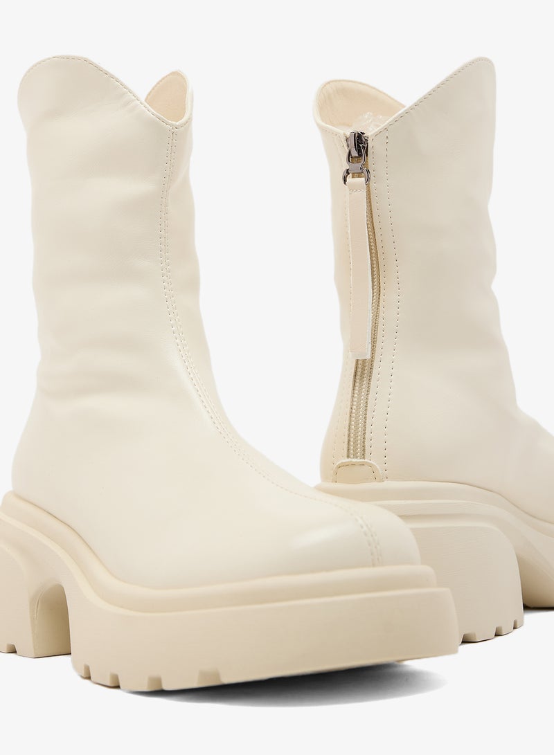 جينجر بوت تشيلسي بكعب مربع - Image 4