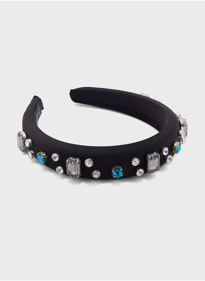 Ella Limited Edition Jeweled Padded Headband