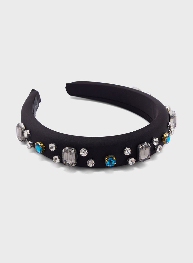 Ella Limited Edition Jeweled Padded Headband  - Image 1