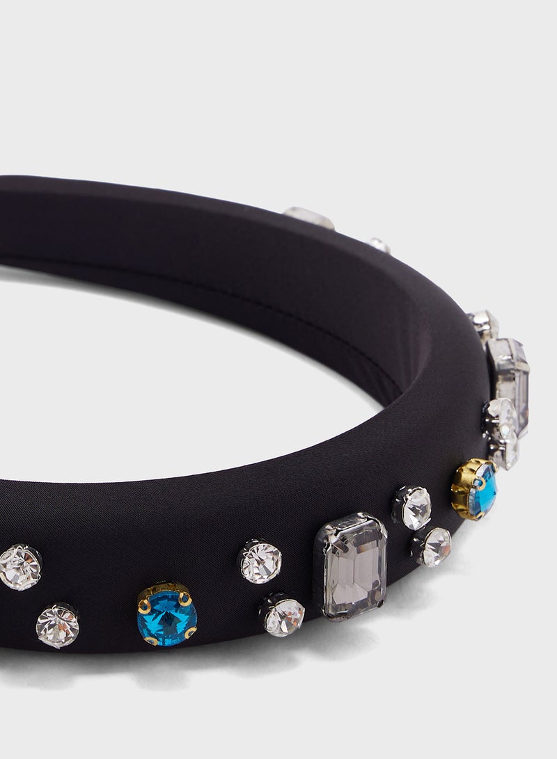 Ella Limited Edition Jeweled Padded Headband  - Image 3
