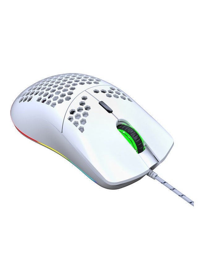 Gaming Mouse,Gaming Mice Honeycomb Hollow Design Ergonomic Wired Mouse with RGB Backlight,up to 8000 DPI,RGB Gaming Mouse for Mac, Laptop,Computer,PC