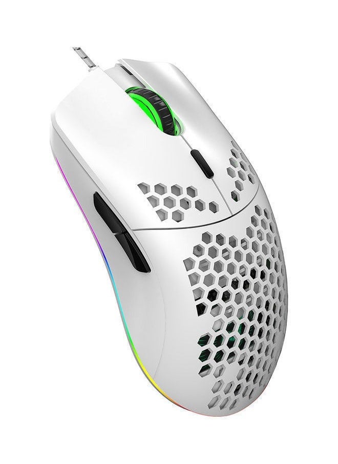 Gaming Mouse,Gaming Mice Honeycomb Hollow Design Ergonomic Wired Mouse with RGB Backlight,up to 8000 DPI,RGB Gaming Mouse for Mac, Laptop,Computer,PC