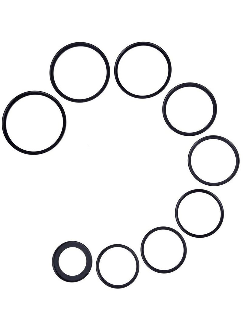 18pcs 37-49-52-55-58-62-67-72-77-82mm Metal Camera Lens Filter Ring Adapter Kit(9 Pieces Step Up Ring Setand+9 Pieces Step Down Ring Set) for Canon Nikon Sony Olympus DSLR Camera Black  - Image 4