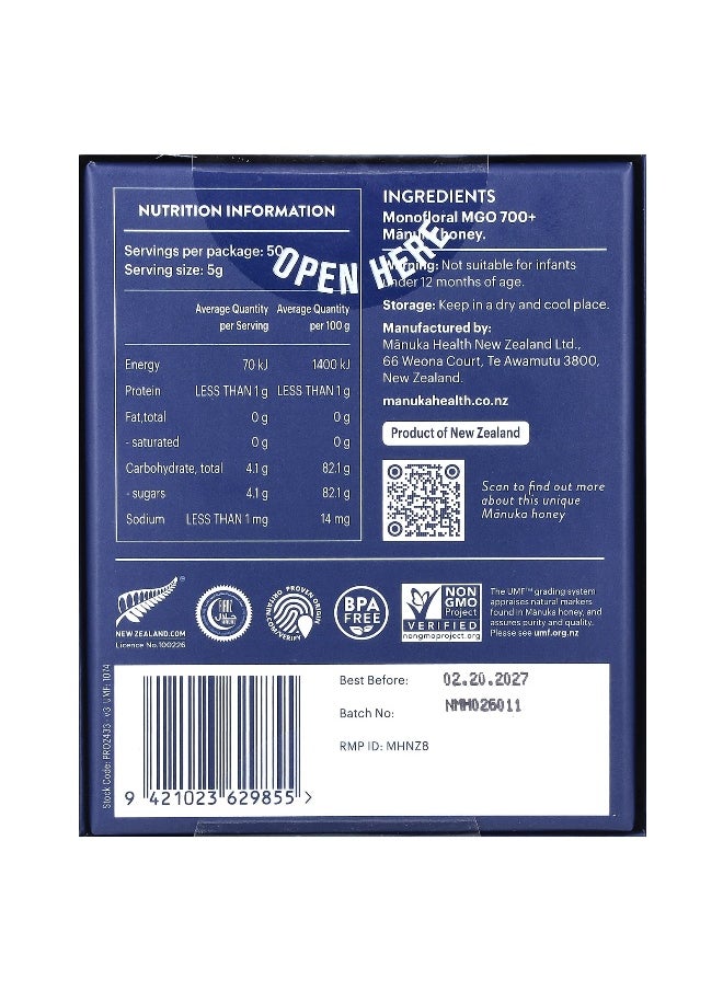 Manuka health Manuka Health, Manuka Honey, UMF 18+, MGO700+, 8.8 oz (250 g)  - Image 2