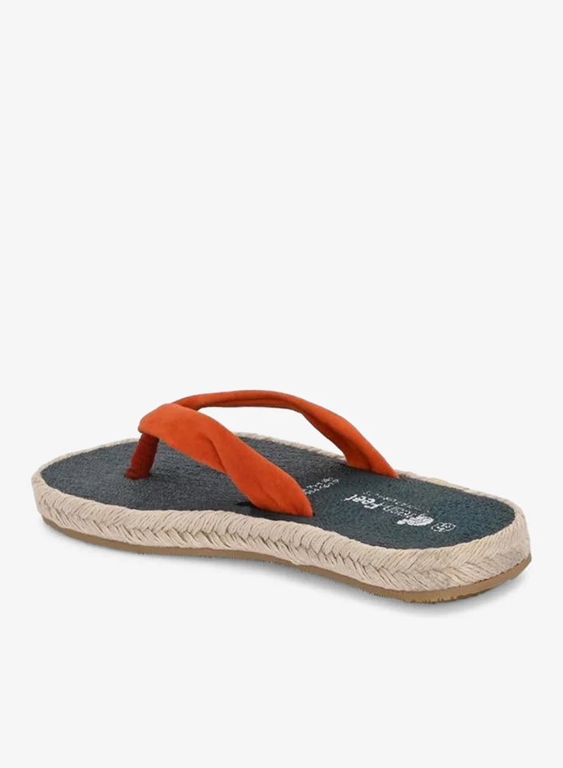 Fresh Feet  Fresh Feet Red Plain Thong Toe Yoga Mat Slippers for Women | Best Price UAE