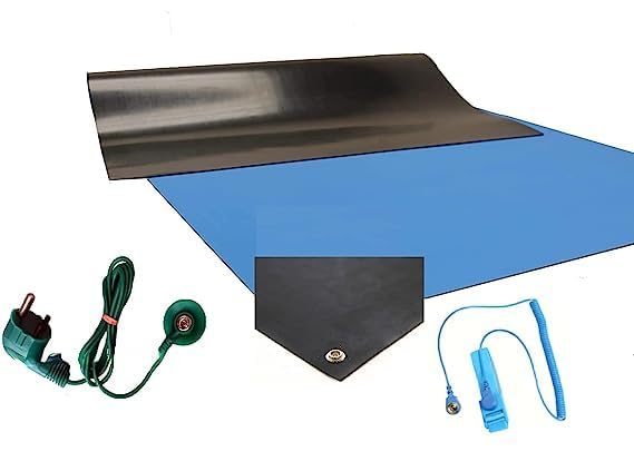 ALTS ELECTRONIC SkyZero Volt Therapy kit Grounding Mat Pad Earthing Sheet With 3 pin Plug Grounding Wrist Band for Grounding Human body volatge SIZE 2X325 FT  - Image 2