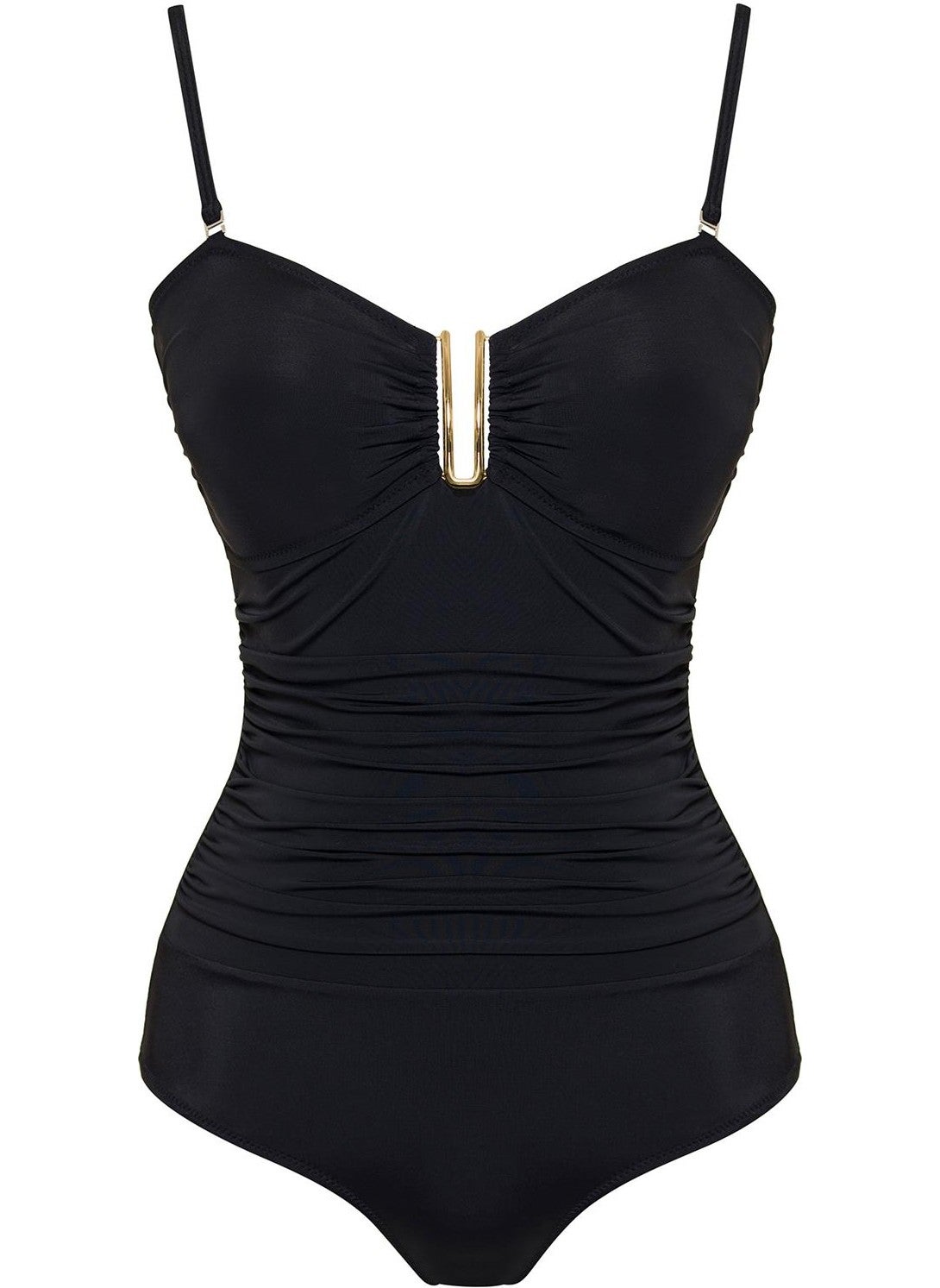 Sailor Moda - Sailor Fashion Accessory Gathered Swimsuit - Image 1