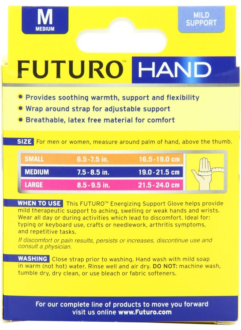 FUTURO Futuro Energizing Support Glove 09185EN Medium  - Image 3