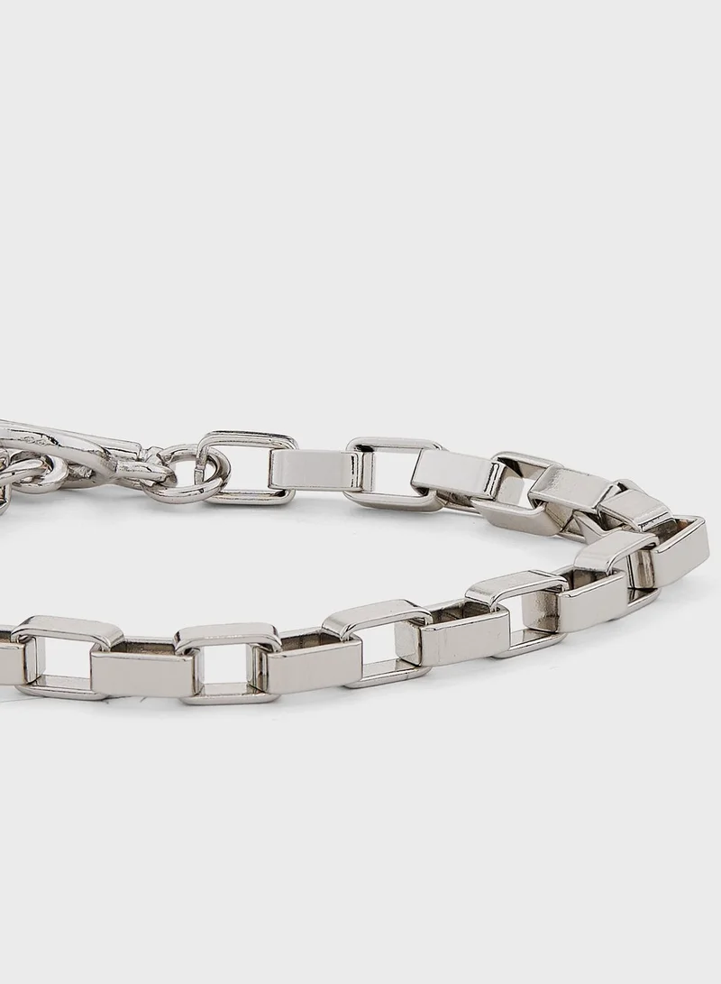Seventy Five Interlink Chain Bracelet