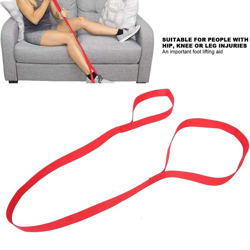 cheekyglo Leg Lift and Thigh Straps, Elderly Adults Disability Lifting Foot Disability with Handle for Chair Chair Bed Car, Mobility Tool for Elderly and Elderly - Image 4