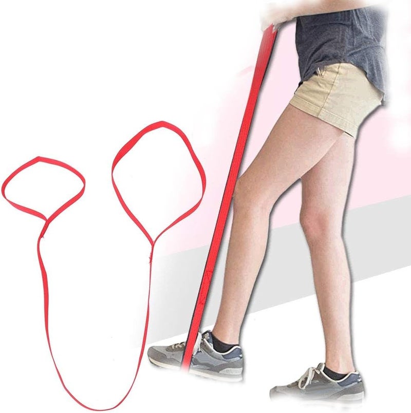 cheekyglo Leg Lift and Thigh Straps, Elderly Adults Disability Lifting Foot Disability with Handle for Chair Chair Bed Car, Mobility Tool for Elderly and Elderly - Image 1