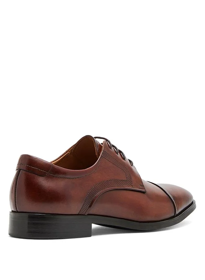 Steve Madden Lestville Tan Men's Monk Strap Shoes