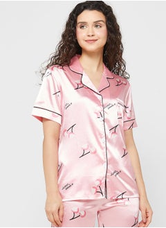 Ginger Printed Pyjama Set  - Image 3