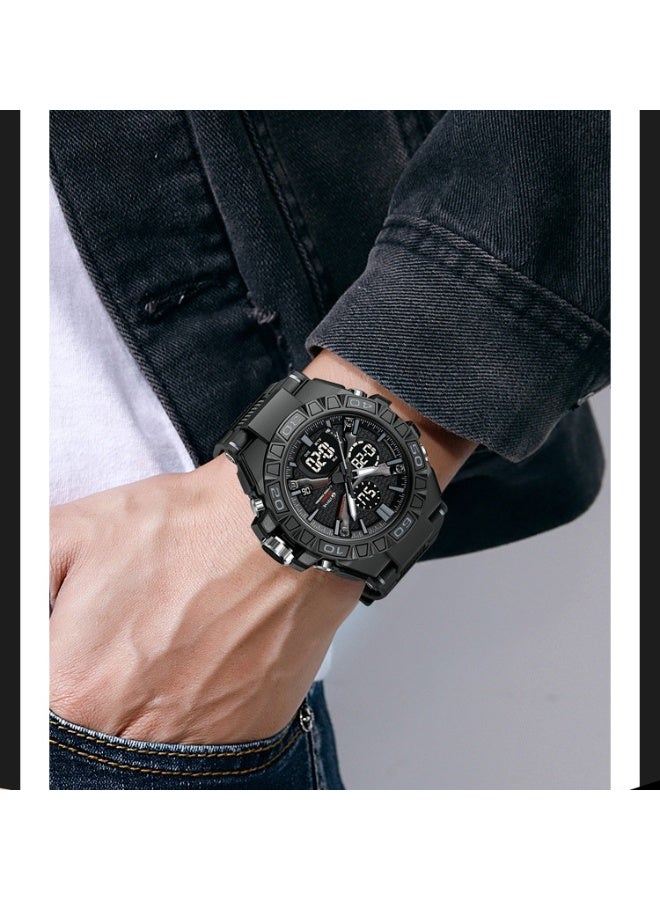 STRYVE Young Men's Stylish Sporty Style with Colorful Luminous Digital Waterproof Multifunctional Watch - Image 4