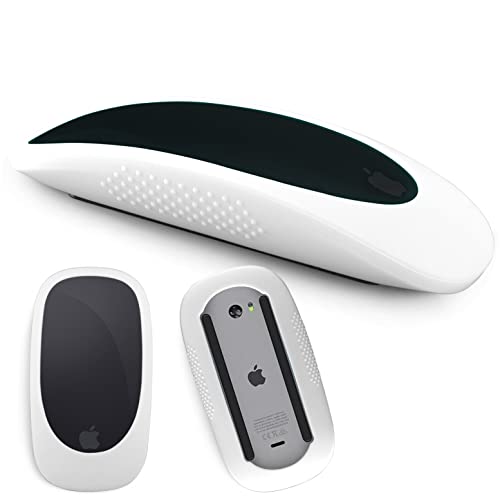 AKSHFETH Silicone Cover for Apple Magic Mouse 2 Silicone Case Sleeve Compatible with Apple Mouse 2 Skin Anti-Drop Grip(White) - Image 1