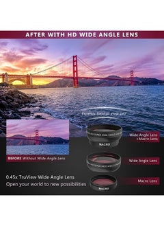 Vlogging Camera, 4K Digital Camera for YouTube with WiFi, 16X Digital Zoom, 180 Degree Flip Screen, Wide Angle Lens, Macro Lens, 2 Batteries and 32GB TF Card TopCamA05