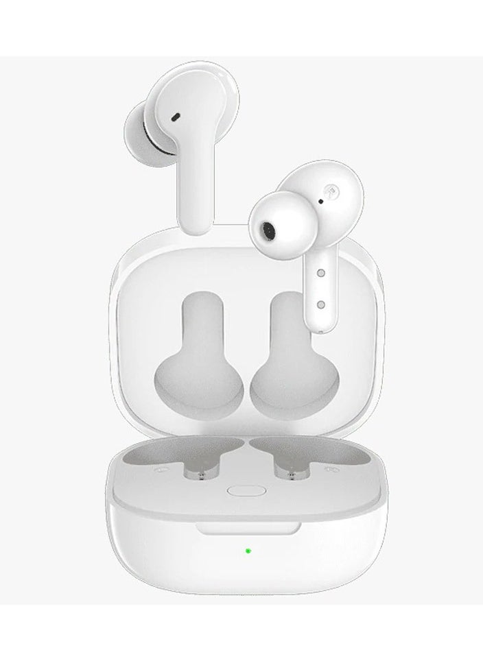 Faster TWS Wireless Bluetooth Earbuds, Bluetooth 5.1 in Ear Headphone ENC Noise Cancelling, Deep Bass, Touch Control Ear Buds, HIFI Stereo Sound Earphone for Android iPhone, White  - Image 1