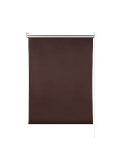 SUNFREE Chail Rolling Easy to Use High Quality Blackout Roller Blind for Window Dark Brown 120 x 180 cm ETF7039 