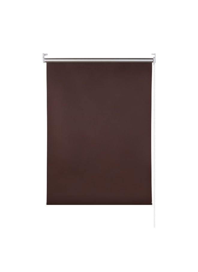 SUNFREE - Chail Rolling Easy to Use High Quality Blackout Roller Blind for Window Dark Brown 120 x 180 cm ETF7039 - Image 1