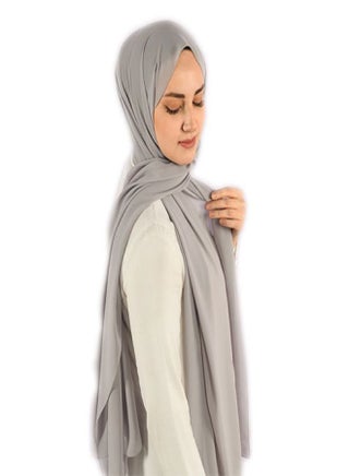 Scarf Chiffon Crepe High-Quality - Grey - pzsku/Z396B9F23FED302611EF5Z/45/_/1664049312/258a653f-ad5b-47e9-be44-423127115726