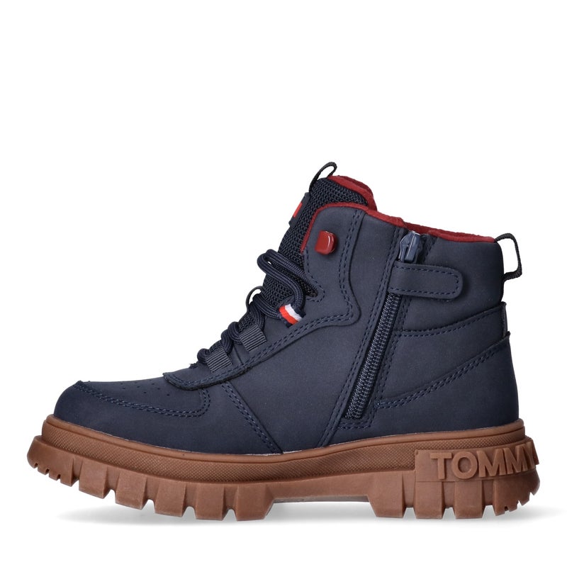 تومي هيلفيغر أحذية بوت دانتيل قصيرة - Image 2