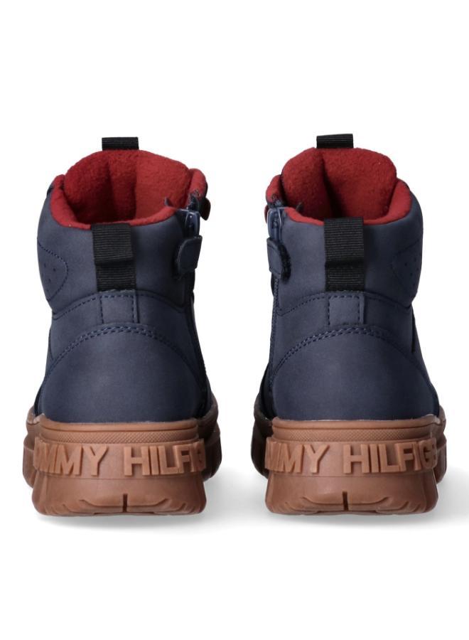تومي هيلفيغر أحذية بوت دانتيل قصيرة - Image 3