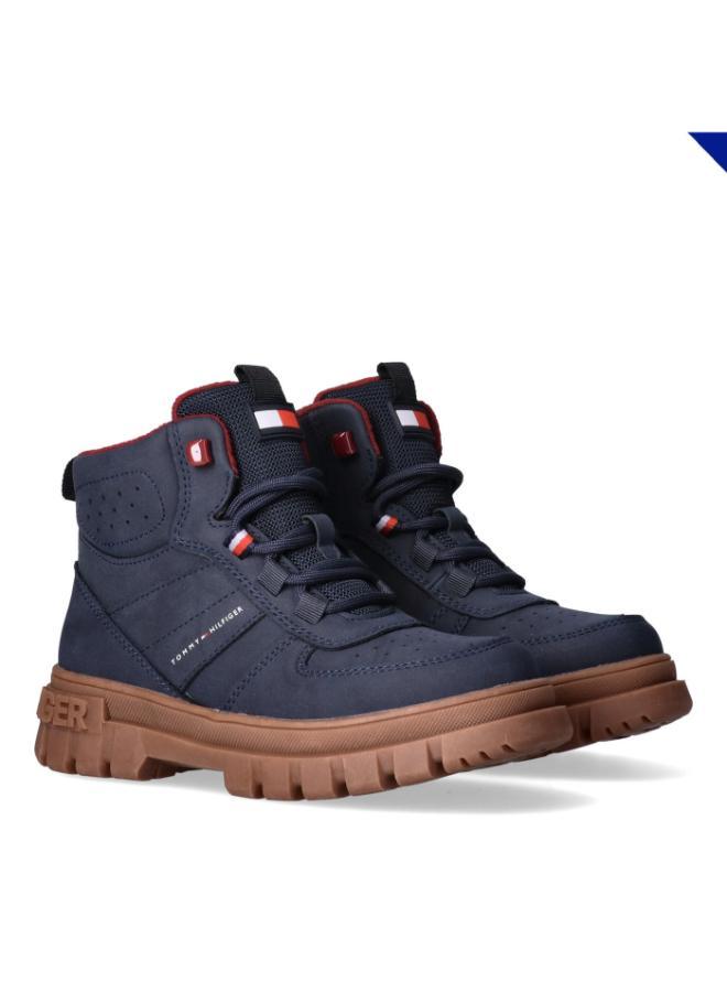 تومي هيلفيغر أحذية بوت دانتيل قصيرة - Image 4