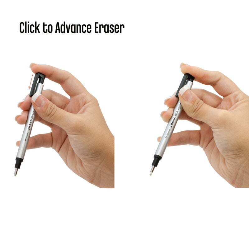 Tombow MONO Zero Eraser Refill, Round 2.3mm, 1-Pack - Image 4
