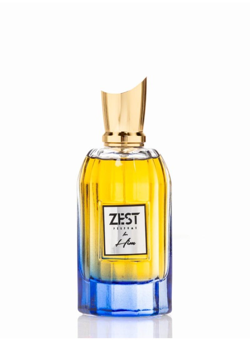 AL RAWDAH زست فور هيم عطر من الروضة – عطر أمبري، فانيليا وخشبي للرجال (80 مل) - Image 2