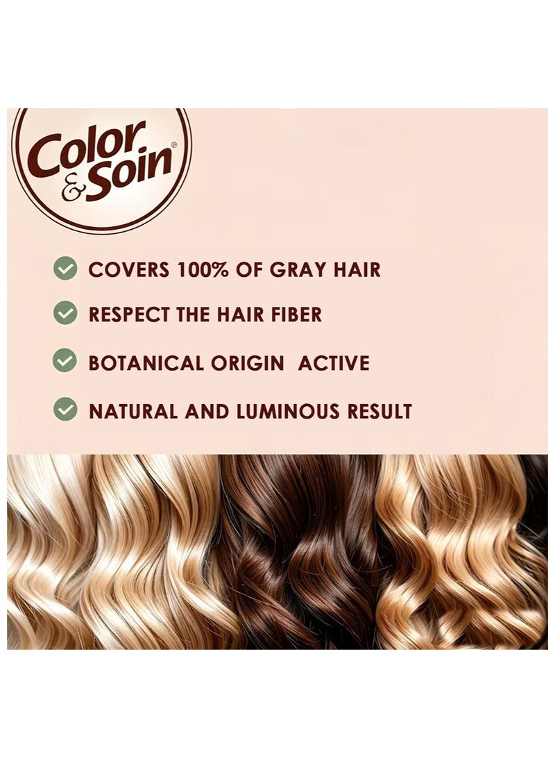 3CHENES Color & Soin Hair Color #3N Dark Chesnut 135ml - Image 3
