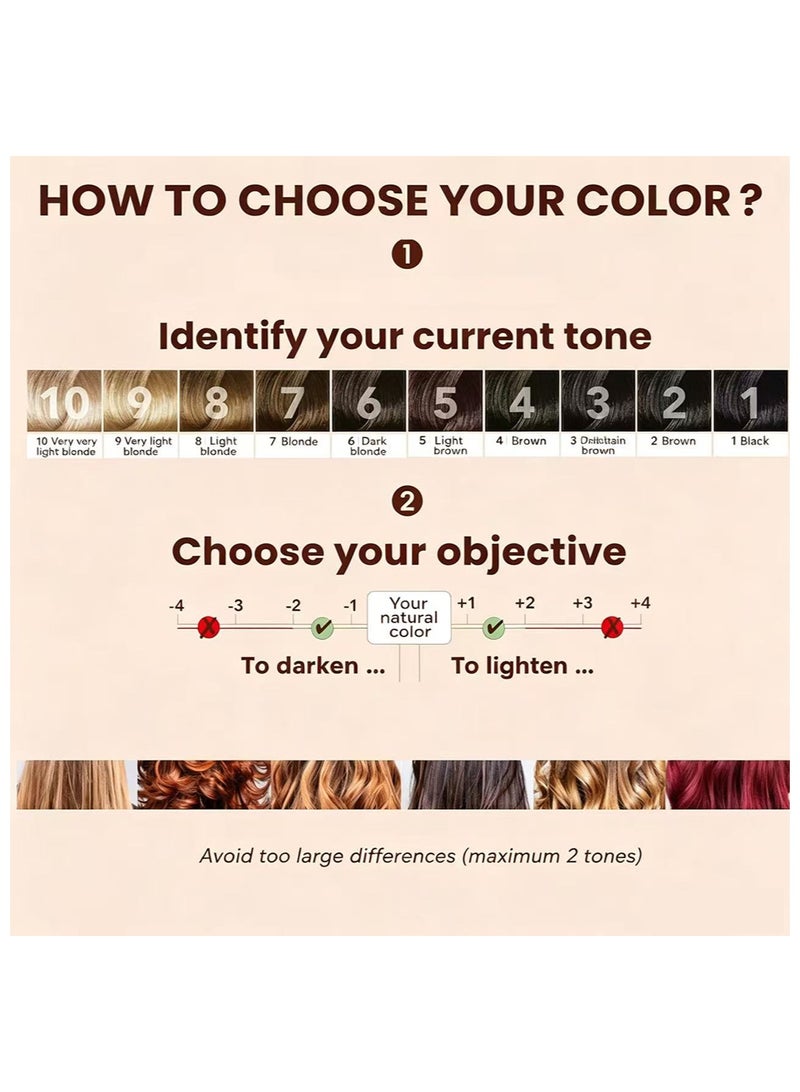 3CHENES Color & Soin Hair Color #3N Dark Chesnut 135ml - Image 5