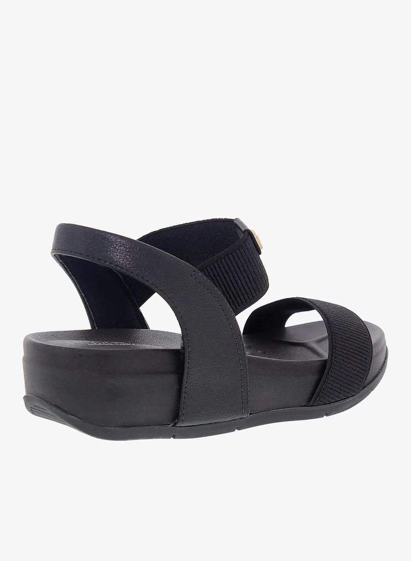 Modare Black Modare Women’s Backstrap Sandals – Secure Fit with Comfortable Everyday Design for Women | Best Price UAE