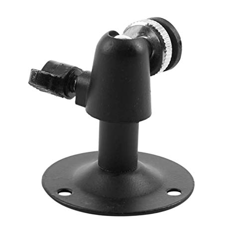 AlexVyan 1 Pcs 5 mm 1/4" 7 cm Long Metal Security CCTV Camera Bracket Ceiling Wall Mount Hang Ceiling Mount Flexible Indoor Outdoor Bracket, Wall and Desk mountable, Cradle Ball Head - Image 2