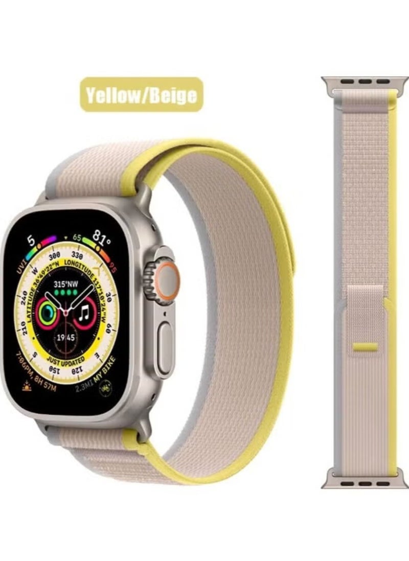 ELTRAZONE - 4 Pack Replacement Apple Watch Ultra Alpine Loop Bands with Titanium G-Hook – Sweat & Water Resistant, Compatible with 49/45/44/42mm for All Series - Image 1